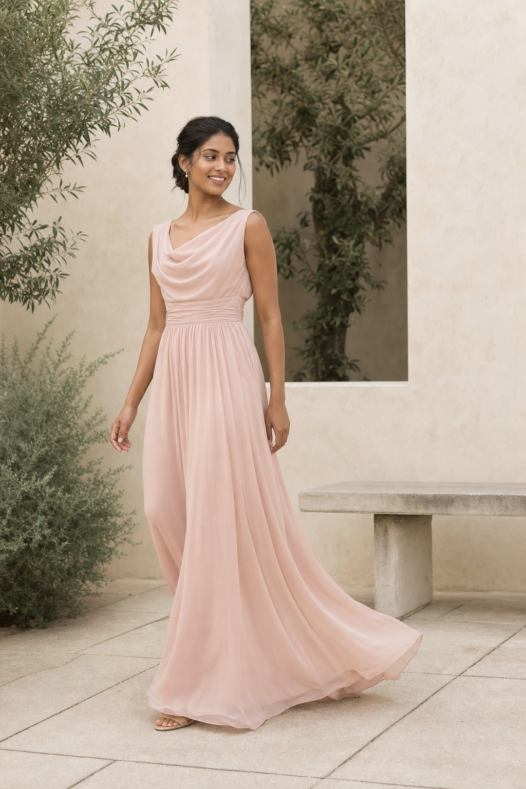 Blush Bridesmaid