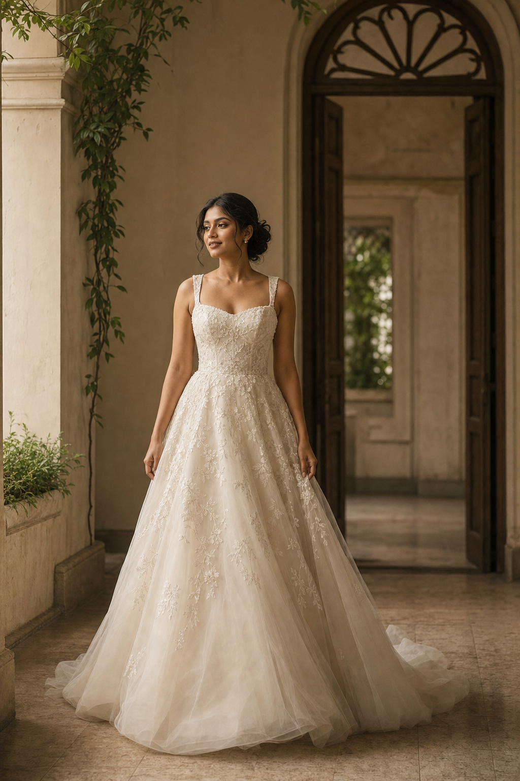 Ivory Lace Elegance